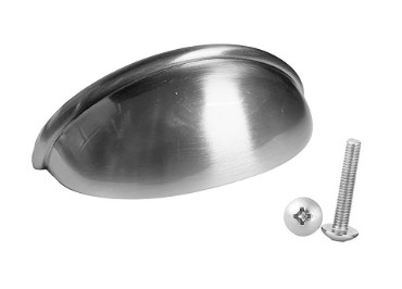 Maniglia a conchiglia 430 argento