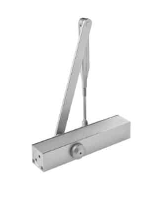 Chiudiporta TS71 senza fermo argento