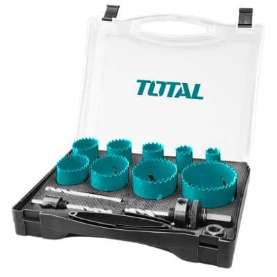 SET TOTAL frese a tazza HSS 13 pezzi c/accessori
