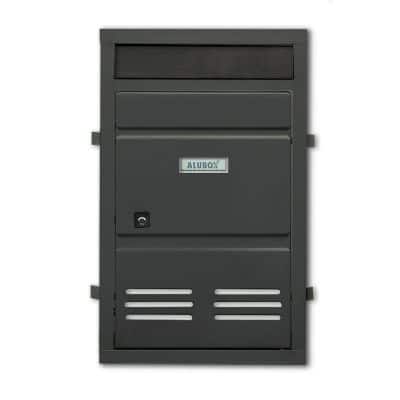 Frontale postale con feritoia per introduzione posta SC4GH grigio ghisa