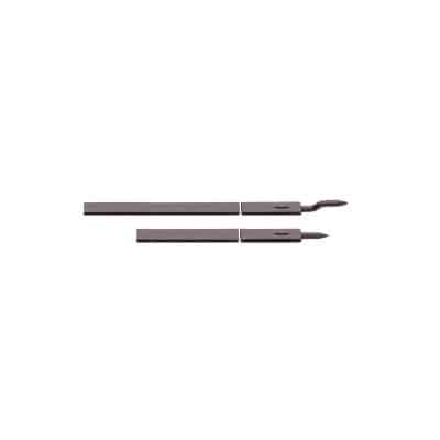 Asta x serrature Mottura 35370/35383  ZANCATA nero 125,5