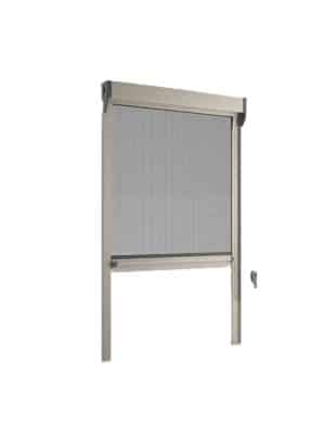 Zanzariera avvolgente con catena modello katia verniciata bianca