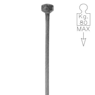 Cavo D2 inox bobina mt 5