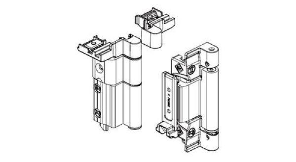 Cerniera A/R WEEN 3421.24 ARGENTO (R40)