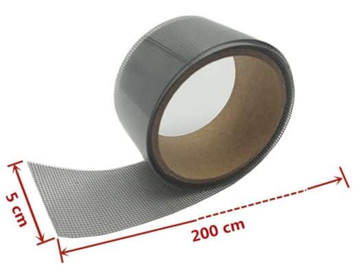 Nastro Fibra adesivo ripara zanzariere 50x2000 mm