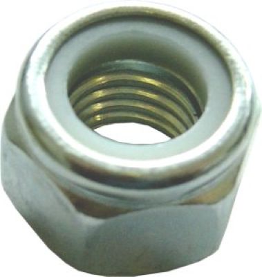 Dado ferro zincato M 06 autobloccante