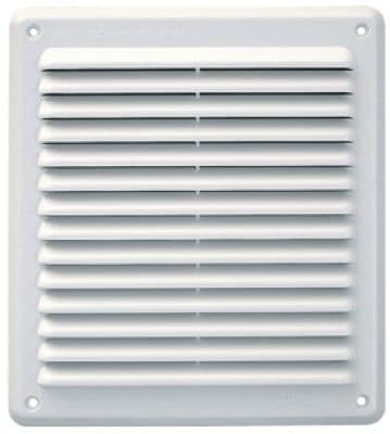 Mascherine aereazione plast. 20x23 bianco