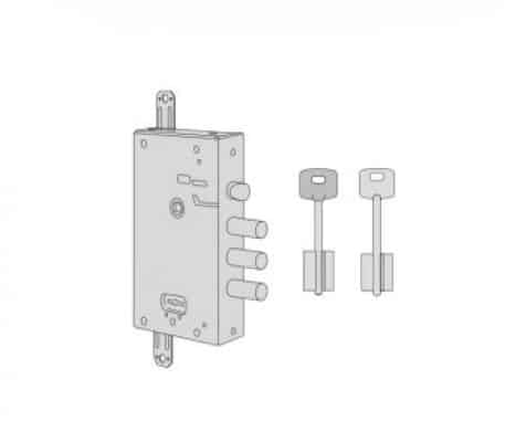 Serratura Cisa per porte blindate cod.101157515280