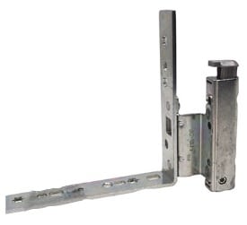 Angolo cerniera DT130 con fissaggio battuta 12/20-9 sx